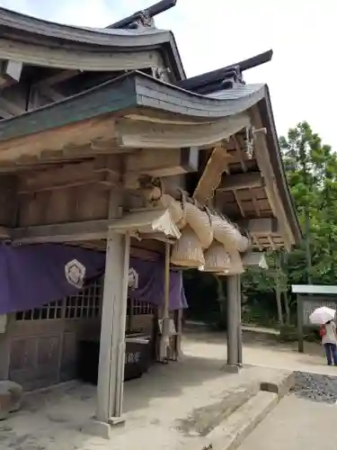 白兎神社の本殿