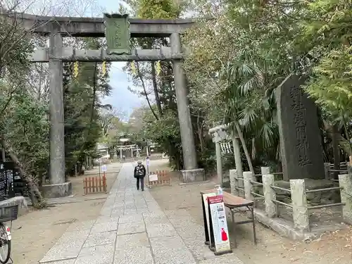 篠崎浅間神社の鳥居
