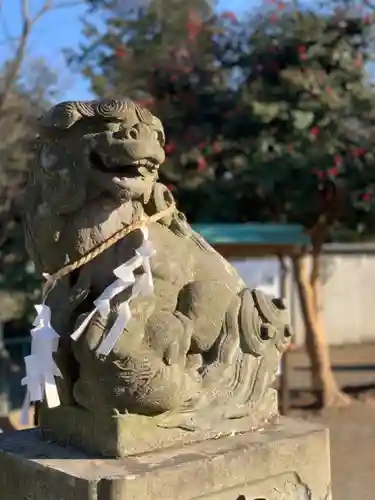 大沼神社の狛犬