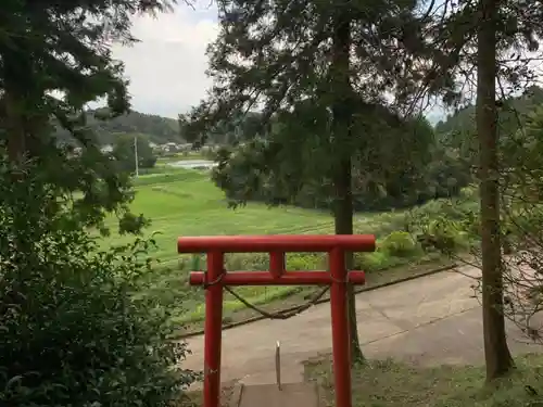 大嶽神社の鳥居