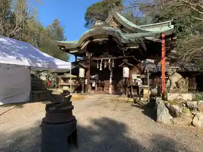 粟田神社の本殿・本堂