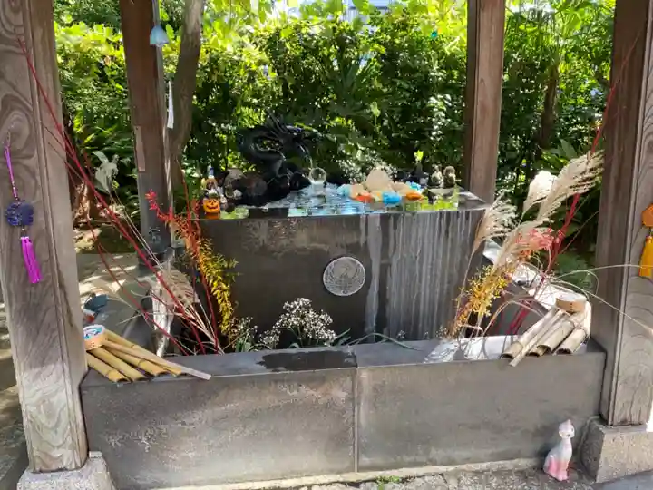 法輪寺の手水舎