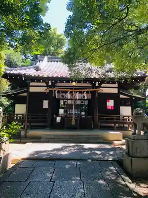安居神社の本殿・本堂