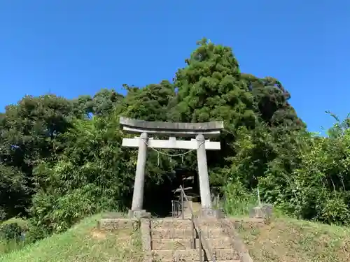 國府里神社の鳥居