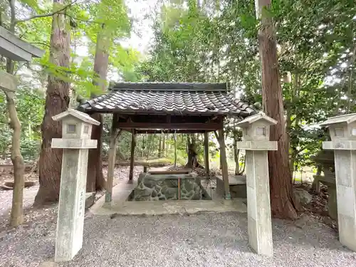 家城神社の手水舎