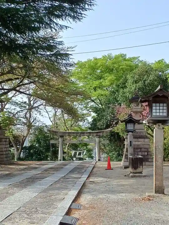 子鍬倉神社の鳥居