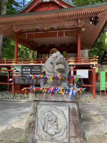 日光二荒山神社の狛犬