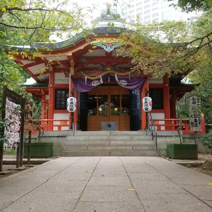 芝東照宮の本殿・本堂