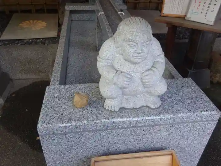 菊名神社の手水舎