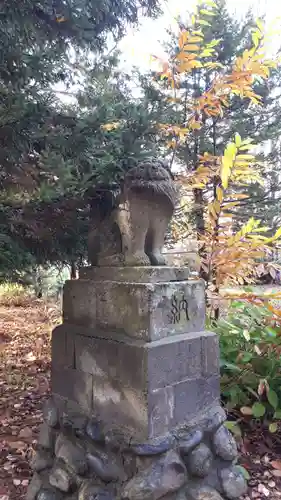赤井川神社の狛犬