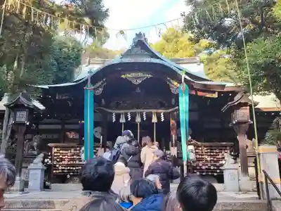 岡崎神社の初詣
