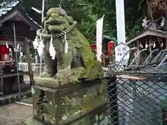 海南神社の狛犬