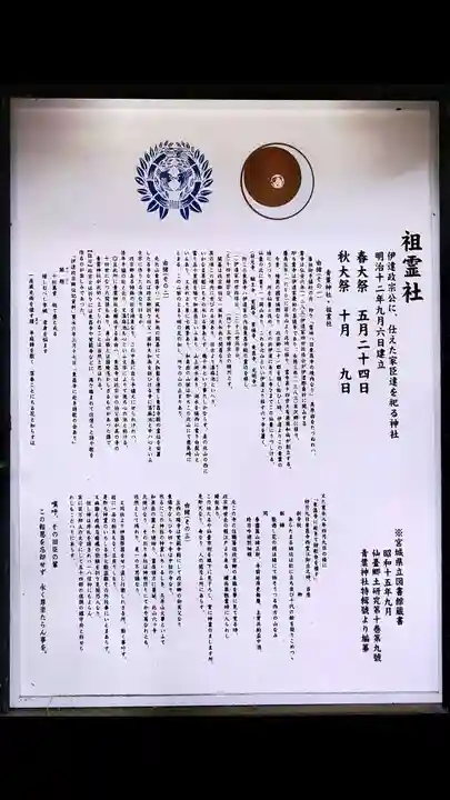 青葉神社の歴史