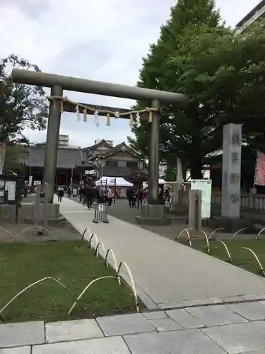 浅草神社の鳥居