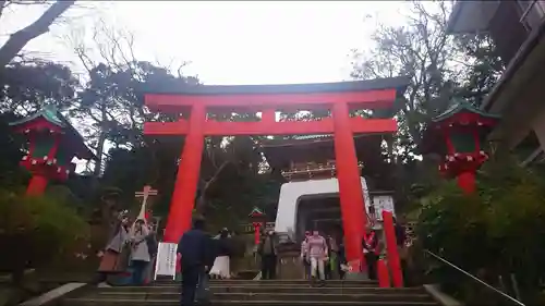 江島神社の鳥居