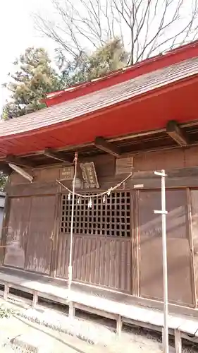 時沢神社の本殿・本堂