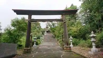 松山神社の鳥居