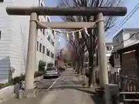 下神明天祖神社の鳥居