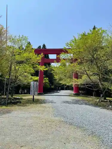 砥鹿神社（奥宮）の鳥居