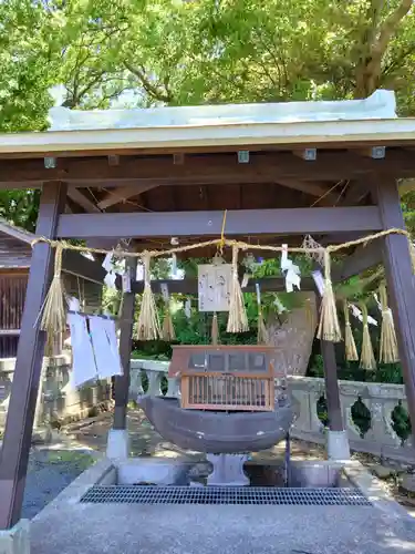 妙見神社の手水