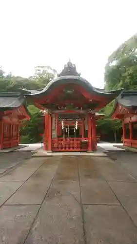 枚聞神社の本殿