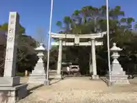 祖母神社の鳥居