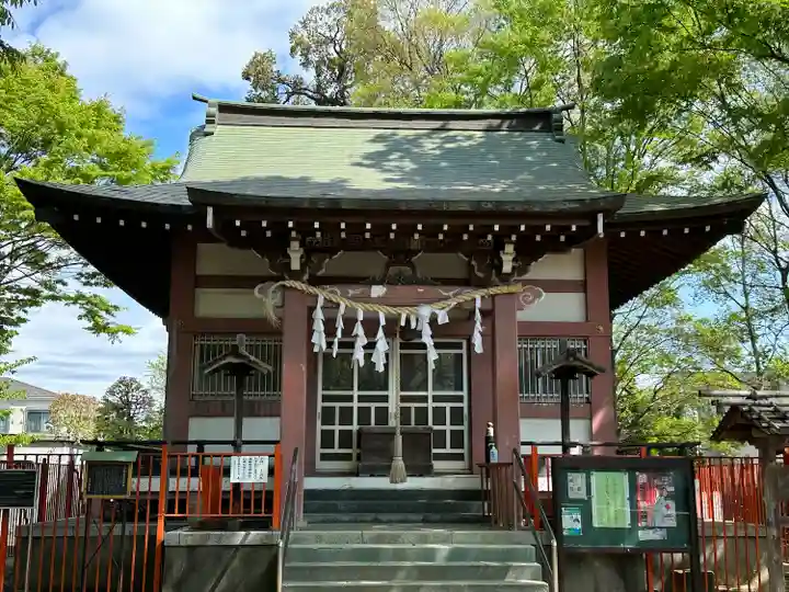 青渭神社の本殿・本堂