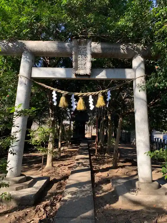 山の神神社の鳥居