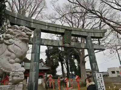 長沼八幡宮の鳥居