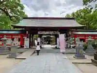 宇美八幡宮の山門・神門