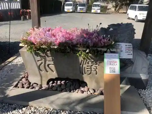 大歳神社の手水