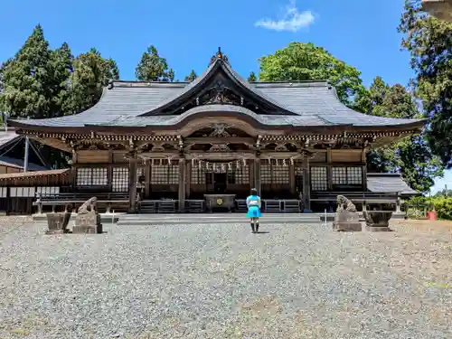 氣比神社の本殿