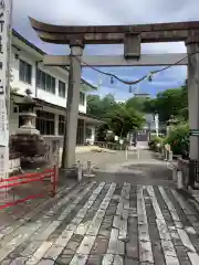 新羅神社の鳥居