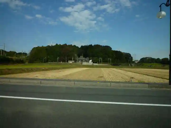 下笠田八幡神社の周辺