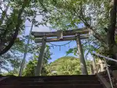 白山神社の鳥居