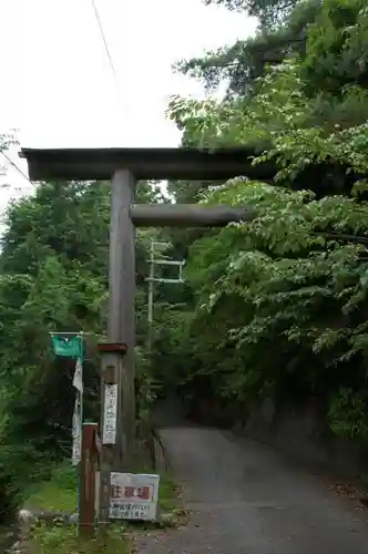 金峯神社の鳥居