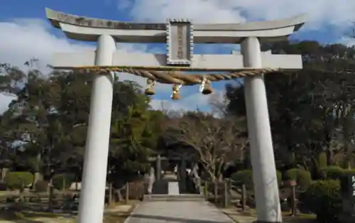 御勢大霊石神社 の鳥居