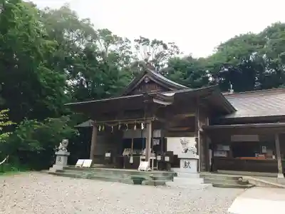 阿波々神社の本殿・本堂