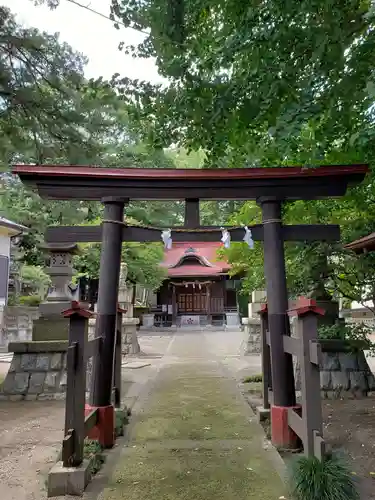 松が丘北野神社の鳥居