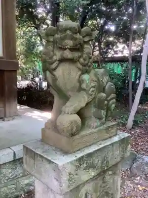 萱津神社の狛犬