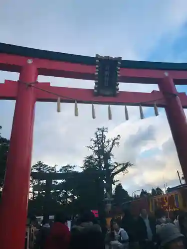 竹駒神社の鳥居