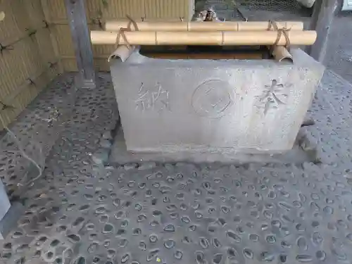 松榮神社の手水舎