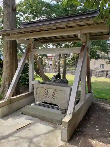 十二神社の手水舎