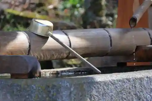 三春大神宮の手水舎