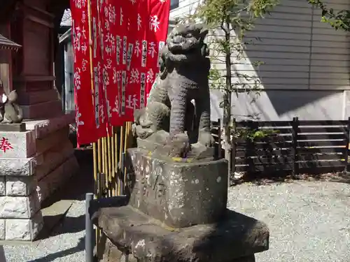 伊勢原大神宮の狛犬