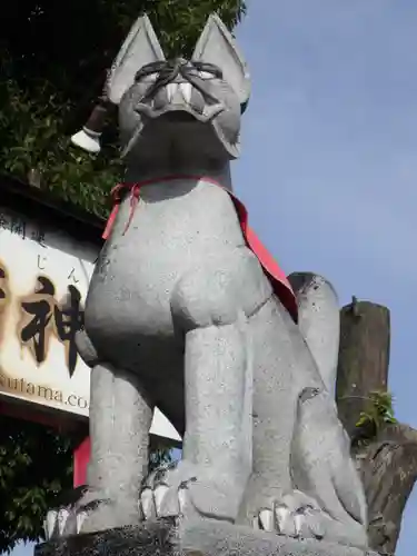 生玉稲荷神社の狛犬