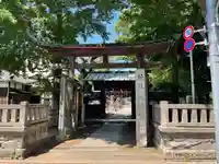 馬込八幡神社の鳥居