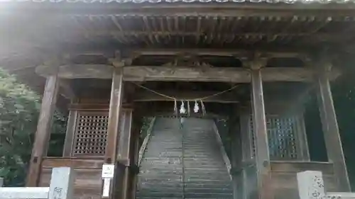 備中高梁稲荷神社の山門・神門