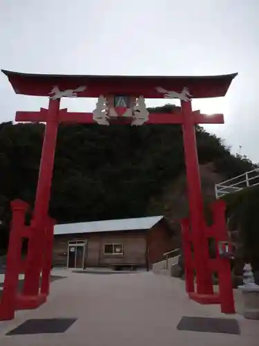 元乃隅神社の鳥居