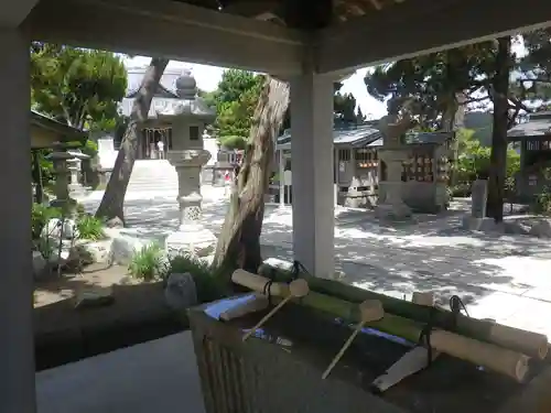 森戸大明神（森戸神社）の手水舎